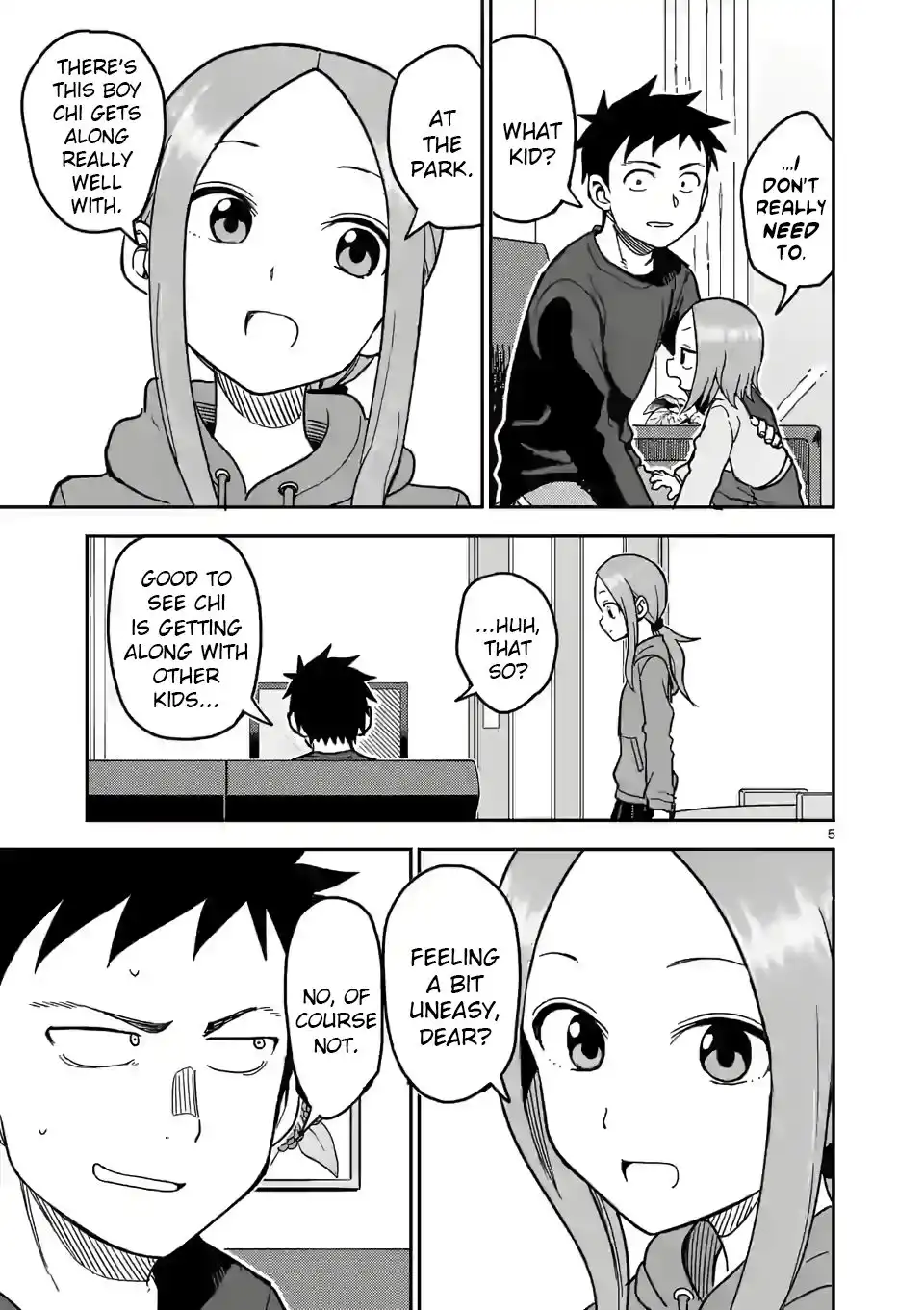 Karakai Jouzu no (Moto) Takagi-san Chapter 128 5